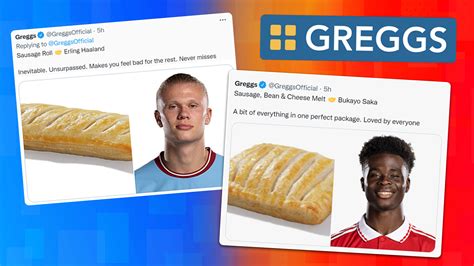 Greggs hilariously match all their top snacks with Prem footballers and ...