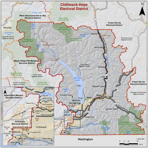 Chilliwack-Hope Electoral District Map