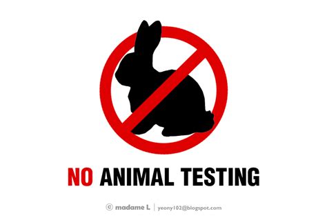 No Animal Testing on My Dressing Table!