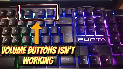 Keyboard Volume Button Not Working(Punta) Here's How to Fix It | Troubleshooting Guide | Tech ...