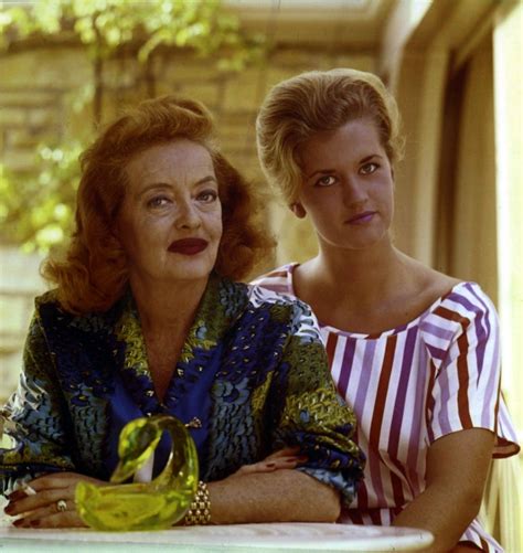 Bette Davis with her daughter