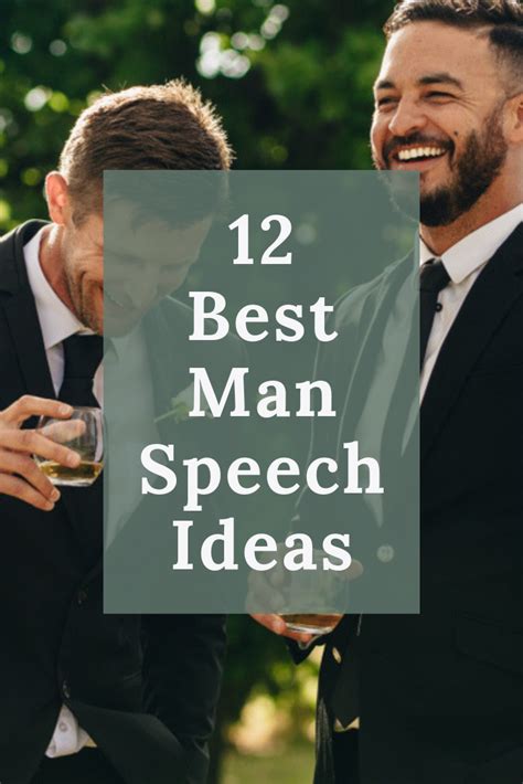 12 Best Man Speech Ideas If You're the Groom's Brother | Best man speech, Best man wedding ...