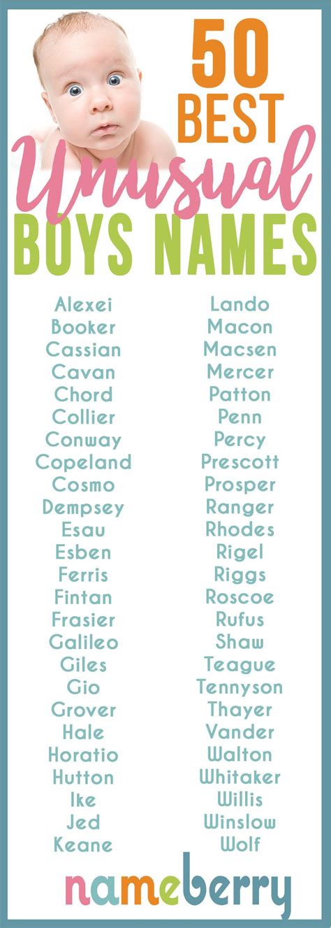 Best Unusual Boy Names: Cassian, Macsen, and Wolf | Unusual boy names ...