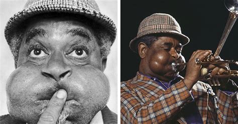 20 Photos Showing The Amazing Stretched Cheeks Of Legendary Jazz Player ...