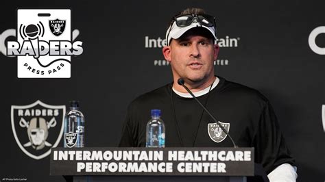 Josh McDaniels, Derek Carr and Darren Waller Pressers - 6.7.22 ...