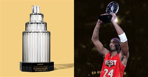 NBA unveils new design of the Kobe Brant All-Star Game MVP Trophy ...