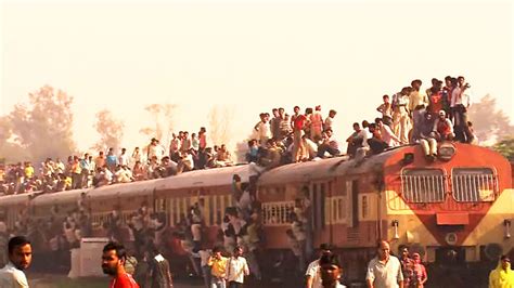 PACKED: Indian Train Overcrowding - Train Fanatics