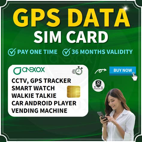 CCTV Sim Card GPS Xox Sim Card 5g Android Player Car GPS Tracker Onexox Simcard 4g Data | Shopee ...