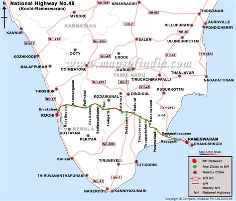 Kochi On Political Map Of India