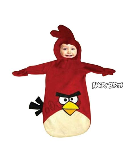 Red Rovio Angry Birds Baby Movie Halloween Costume - Movie Costumes