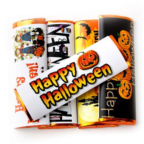 Halloween Chocolate Bars 5PC • Halloween Candy • Holiday Gifts ...