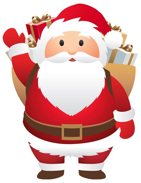 Santa Claus Christmas Clip art - Cute Santa PNG Clipart Image png ...