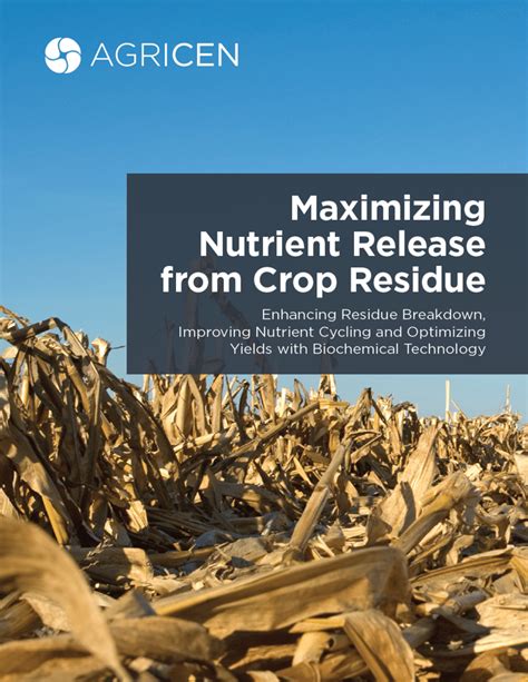 Crop Residue | Residue Breakdown | Nutrient Release | Extract PBA