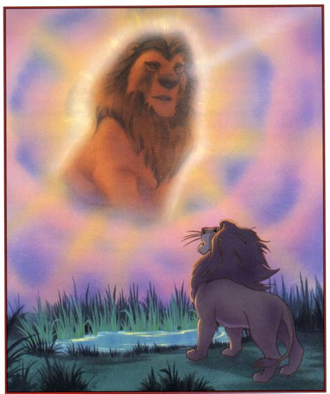 Simba and Mufasa - The Lion King Fan Art (30759966) - Fanpop