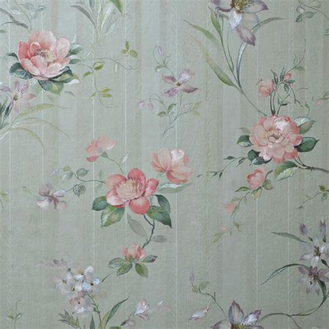 Vintage Floral Victorian Wallpaper