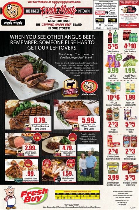 Piggly Wiggly Weekly Ad Jan 20 – Jan 26, 2021