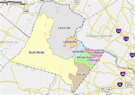 Map Of Loudoun County Va