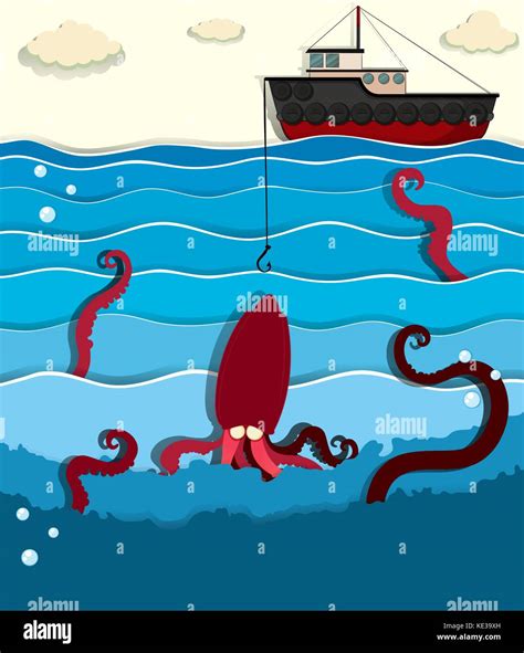 Kraken Drawing Stock Photos & Kraken Drawing Stock Images - Alamy