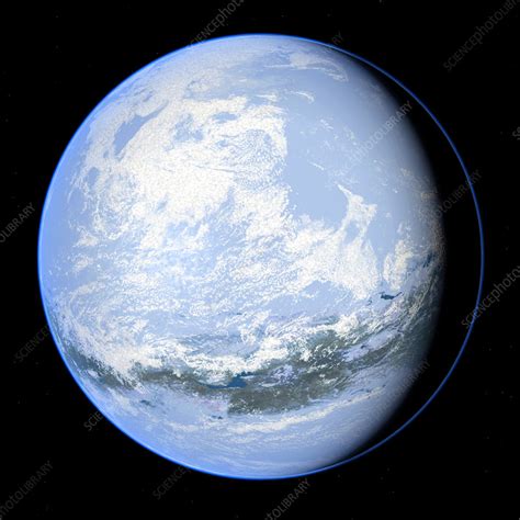 Snowball Earth - Stock Image - E402/0093 - Science Photo Library