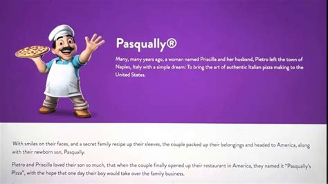 The Story of Pasqually The Chef - YouTube