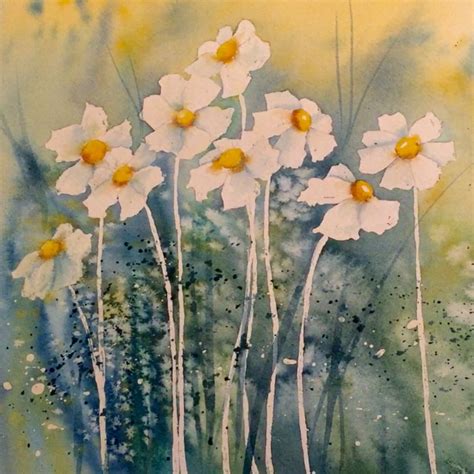 Easy Flower Painting Watercolor – Warehouse of Ideas