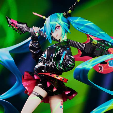 Hatsune Miku: LAM Rock Singer Ver. 1/7 Scale Figure: Stronger - Tokyo ...