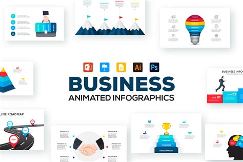 30 Animated Business Analyst Infographics - Master Bundles