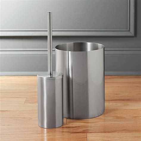 stainless steel bath accessories | CB2