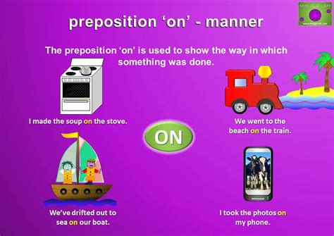 on preposition - Mingle-ish