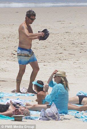 Prince Frederick displays his tattoos while at the beach in Australia | Denmark royal family ...