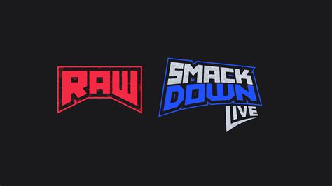 RAW and SmackDown Live logo concepts. | Behance