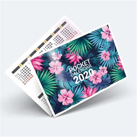 PERSONALIZED HANDY POCKET CALENDARS | PRINT SPOT