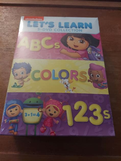 Let's Learn 3 Pack: 123s, ABCs & Colors (DVD) for sale online | eBay