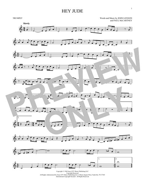 The Beatles - Hey Jude sheet music