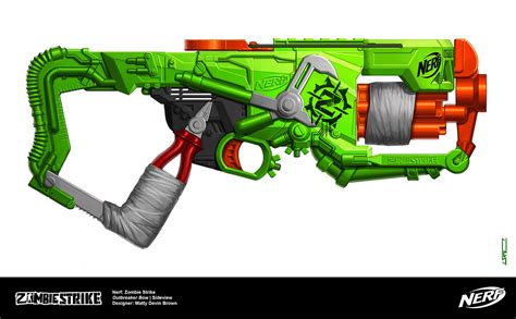 Nerf - Zombie Strike: Outbreaker Bow on Behance