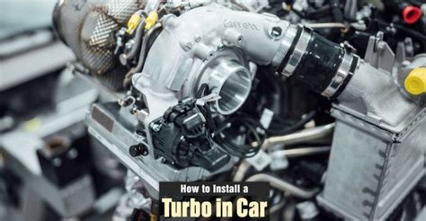 How to Install a Turbo in a Car Guide of Setup with Diagram