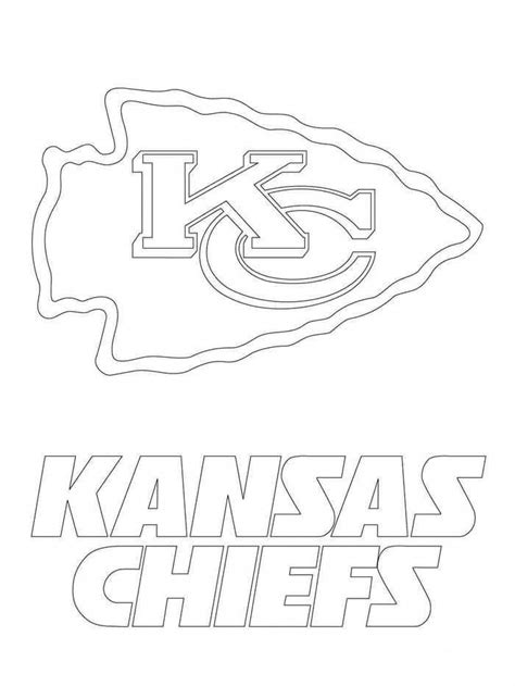 Kansas City Chiefs Coloring Pages