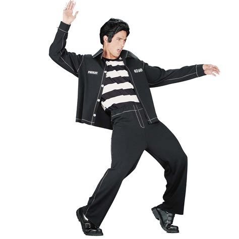 Elvis Presley Jailhouse Rock Adult Costume - SpicyLegs.com