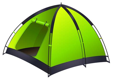 Green single camping tent 367067 Vector Art at Vecteezy