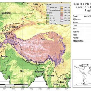 Regional changes in vegetation of Tibet Plateau under climate change... | Download Table