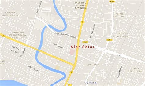 Map of Alor Setar