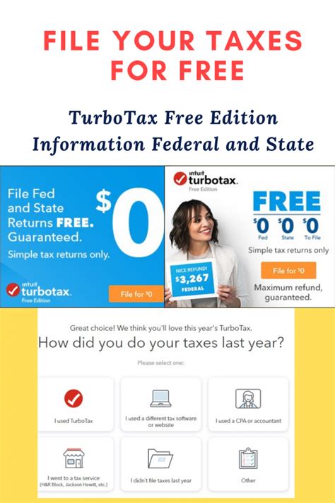 Learn How file Your taxes for Free with TurboTax Free Edition