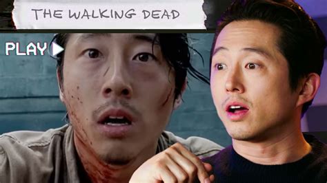 Watch Steven Yeun Rewatches The Walking Dead, Beef, Nope, Minari & More | Scene Selection ...