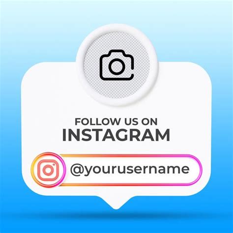 Premium PSD | Follow us on instagram social media lower third banners ...