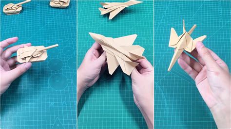 Cách gấp xe tăng , chiến cơ máy bay bằng giấy | origami art #7 – Website cung cấp những mẹo về ...