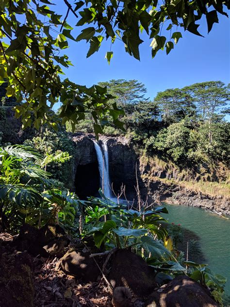 Rainbow Falls Hilo Hawaii, [OC], 3024x4032 : r/EarthPorn