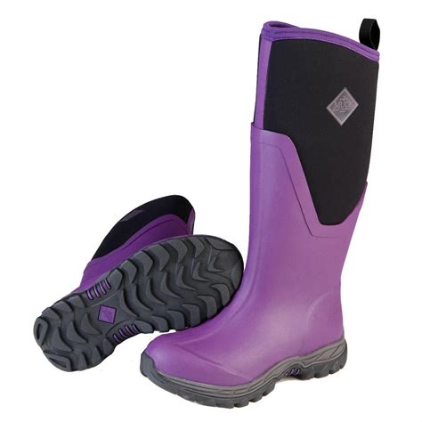 Women's Muck Arctic Sport II Tall Waterproof Insulated Rubber Boots - 658165, Rubber & Rain ...