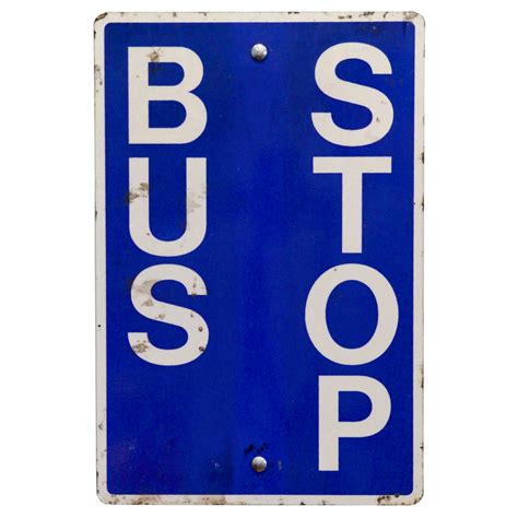 BUS STOP PARK + RIDE SIGN | Air Designs