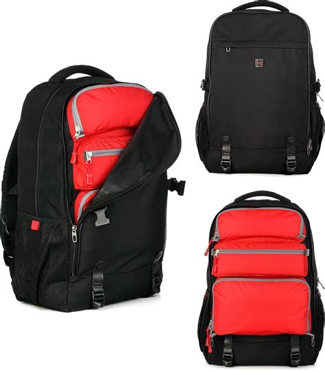 Top Power 8001 Transformable Convertible Carry-on Travel Backpack with Laptop Compartment-Black ...