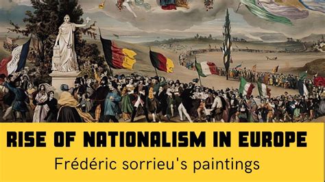 Frederic Sorrieu painting class 10 | RISE OF NATIONALISM IN EUROPE ...